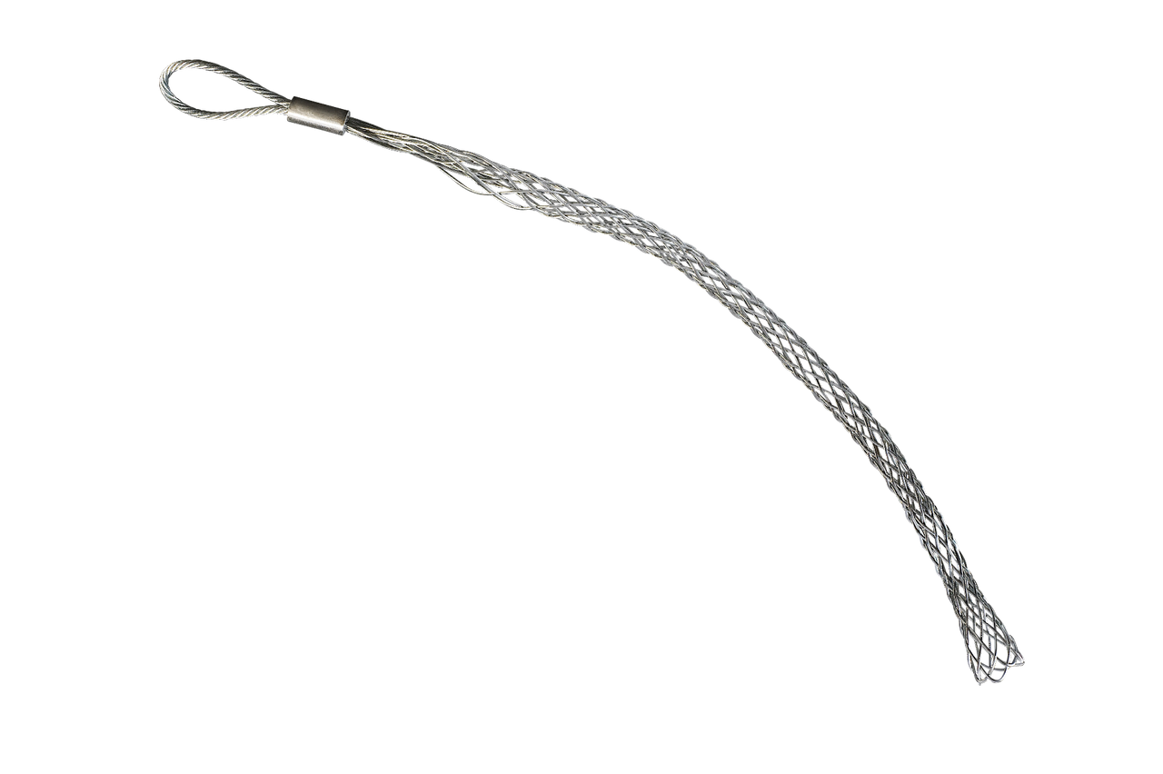 Slingco ZCS1865 - Standard Grips - Galvanized - Offset Eye, 2.00 - 2.50 in (50-63 mm)