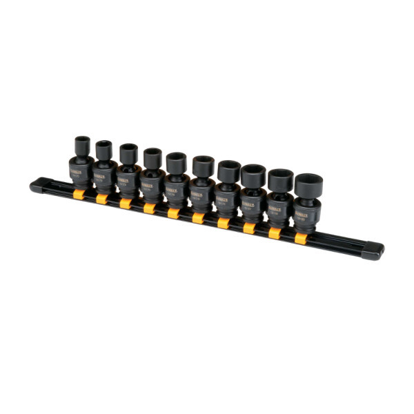 DEWALT DWMT 10PC IM 3/8DR UNIV MM SET