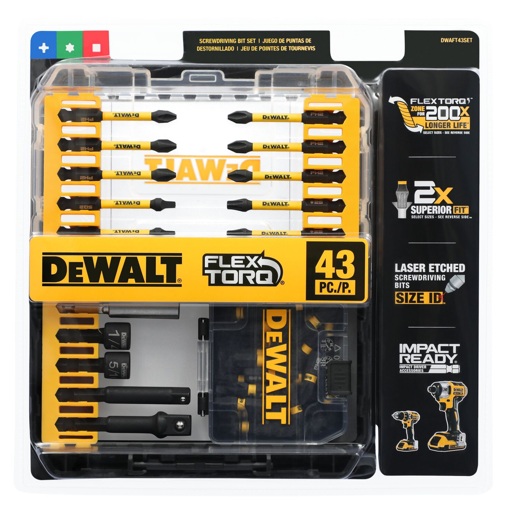 43PC FLEXTORQ FASTENING SET