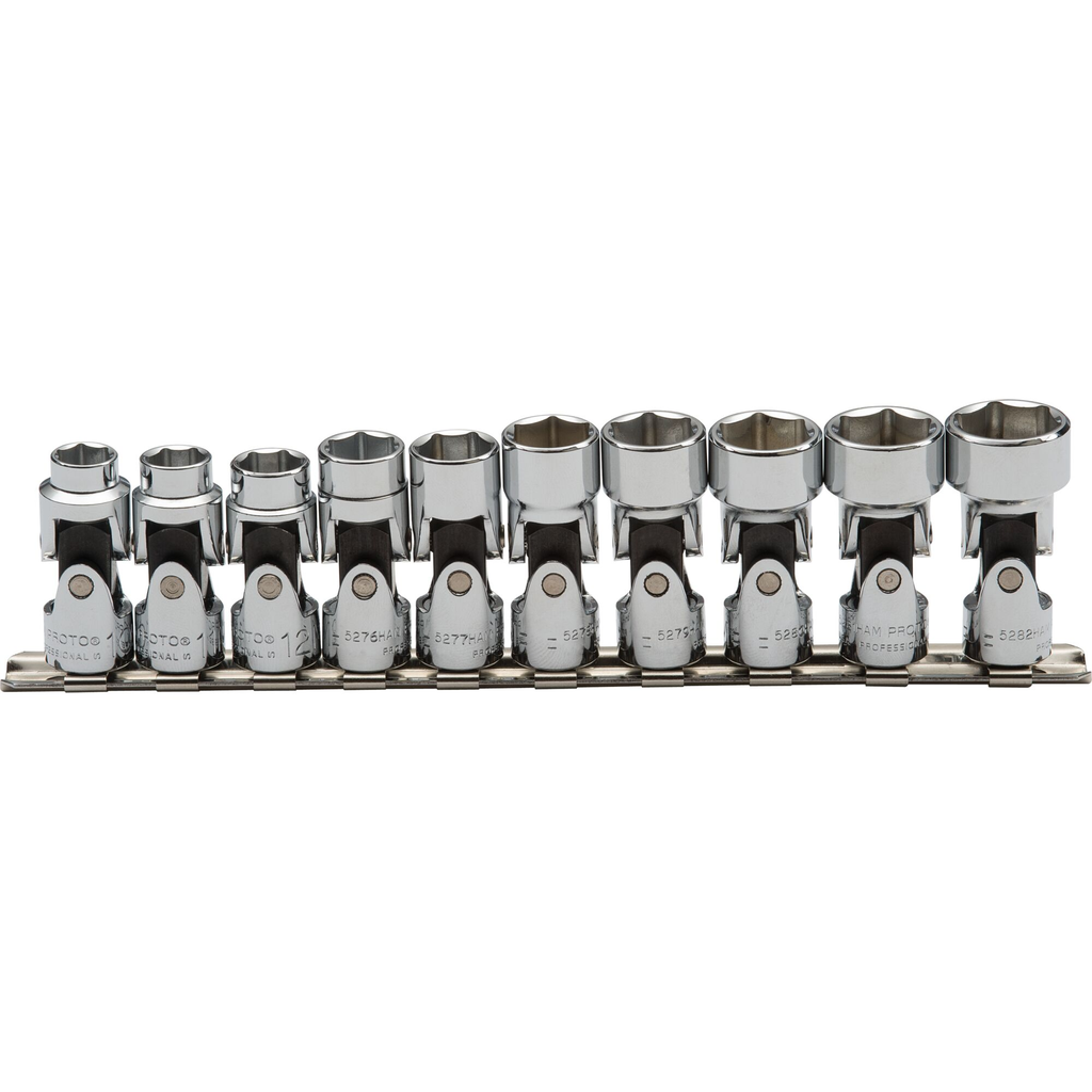 PROTO Set Skt 3/8 Dr 10Pc 6Pt M