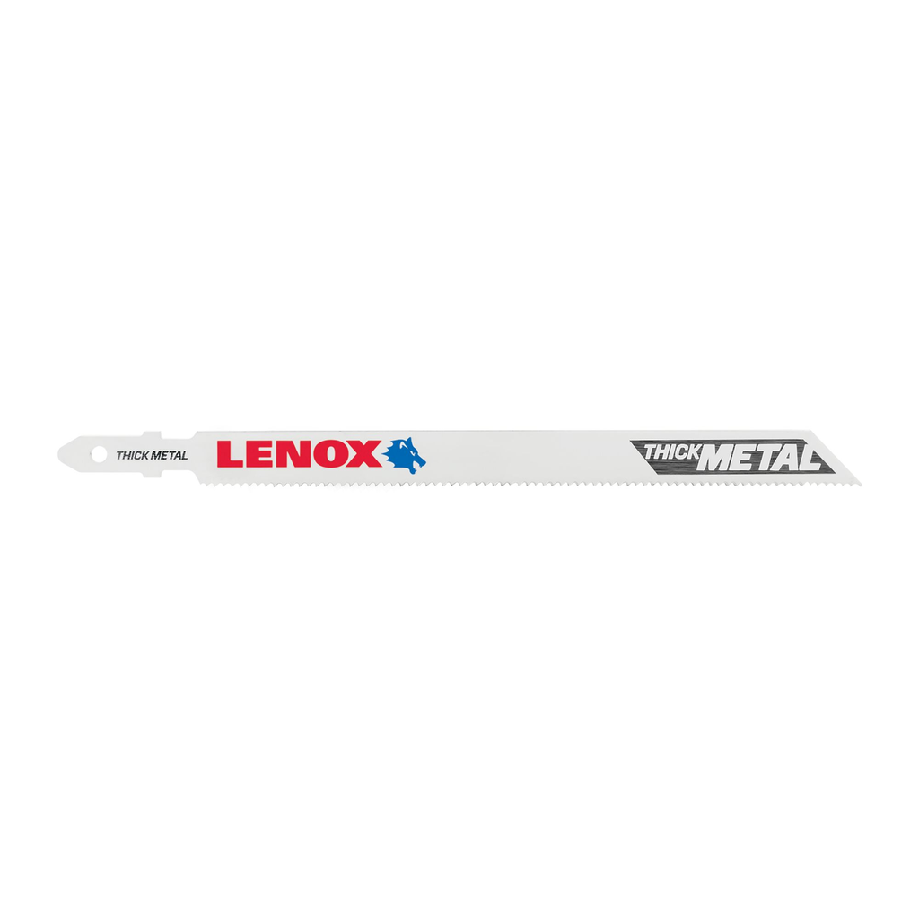 LENOX T-Shank Thick Metal Cutting Jig Saw Blade, 5 1/4" X 3/8" 14 TPi, 5 Pack
