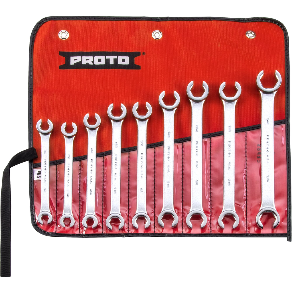 PROTO Set Wr Flare Nut 9 Pc