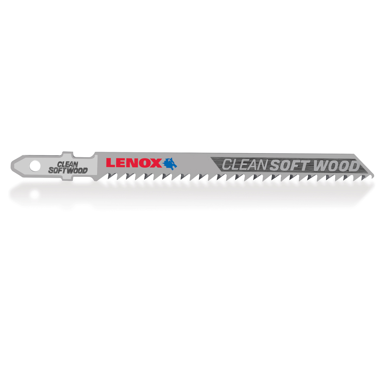 LENOX T-Shank CLean Wood Cutting Jig Saw Blade, 4" X 5/16" 10 TPi, 3 Pack  (P/N 1990964)