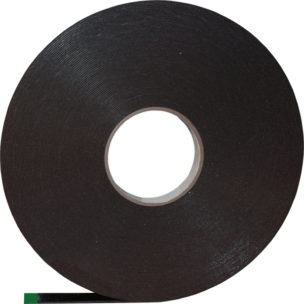 Electro-Tape 1" (24 mm) x 72 yd 1/32"(32mil) Hi Densitty Polyethylene Foam-Acrylic Adhesive 12/CS