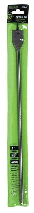GREENLEE 1" Long Spade Bit