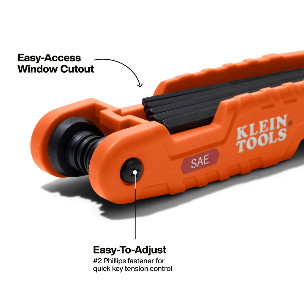 Pro Folding Hex Key Set, 31-Key, SAE, Metric, TORX® Sizes, 3-Piece