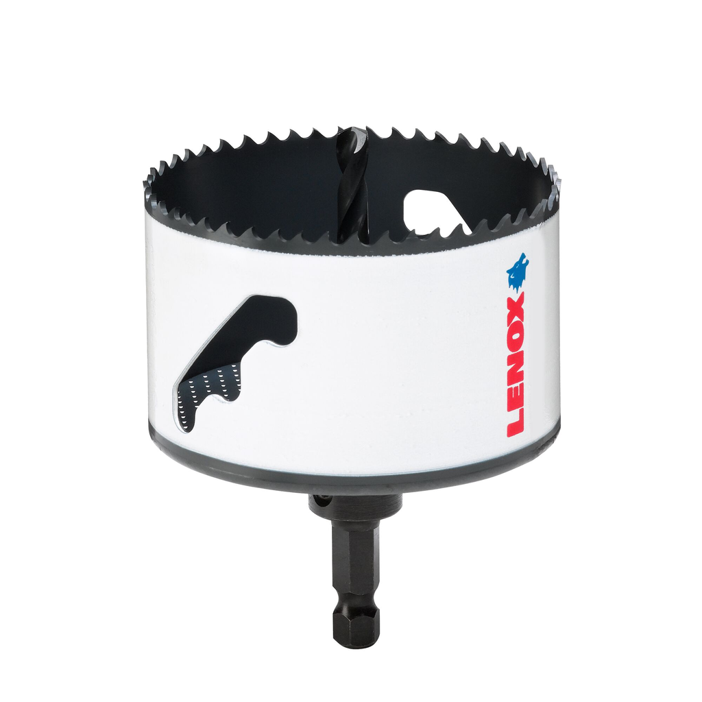 LENOX Bi-Metal Speed Slot Arbored Hole Saw With T3 Technology, 3-1/4"