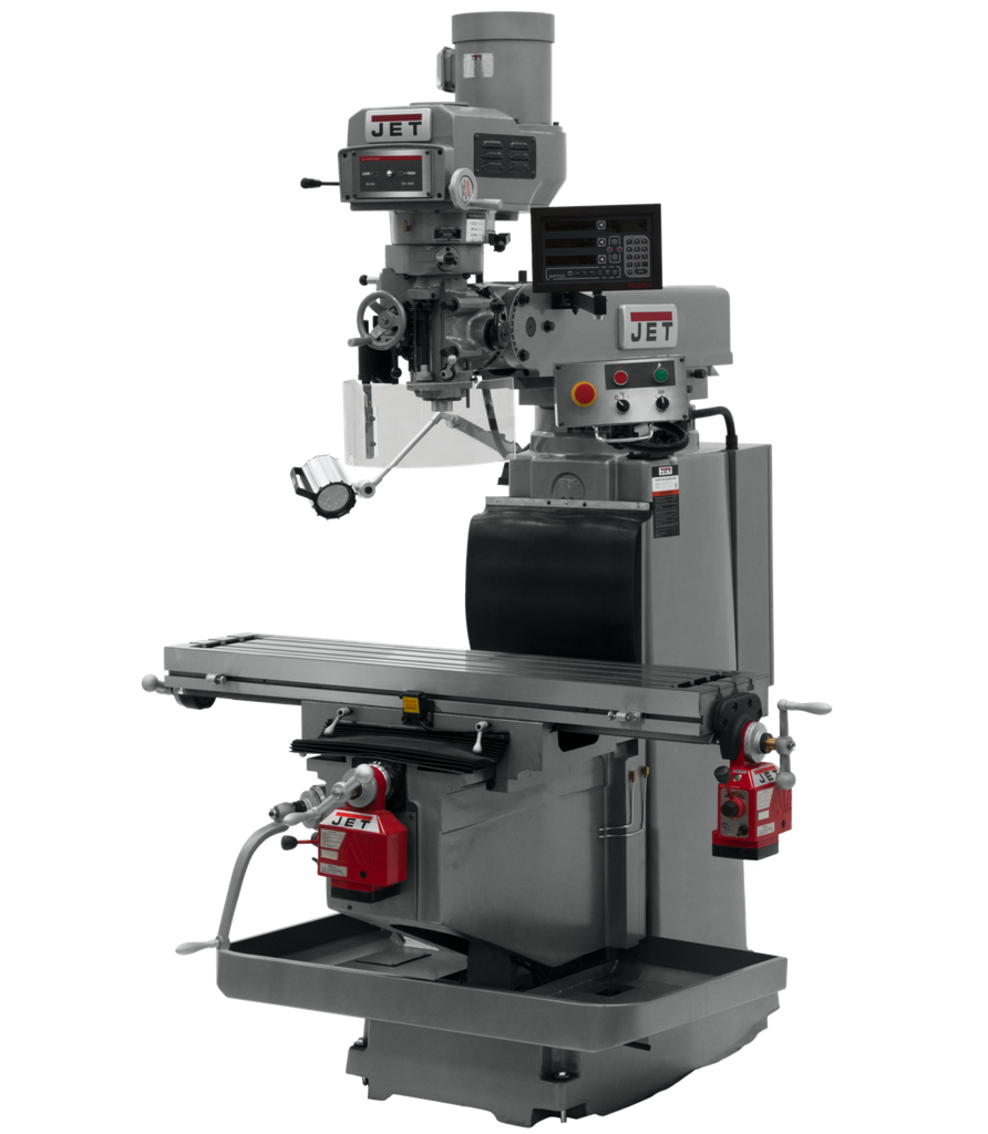 JTM-1254RVS with NEWALL DP700 3X (K) DRO, X & Y Powerfeeds