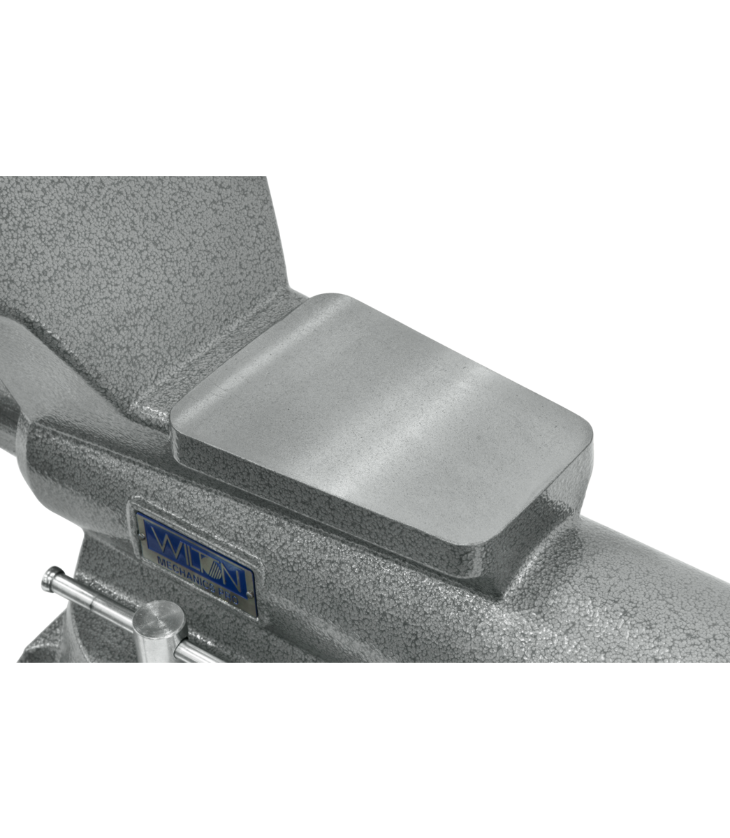 WILTON 8100M, Mechanics Pro 10" Jaw Width, Round Channel Vise with Swivel Base
