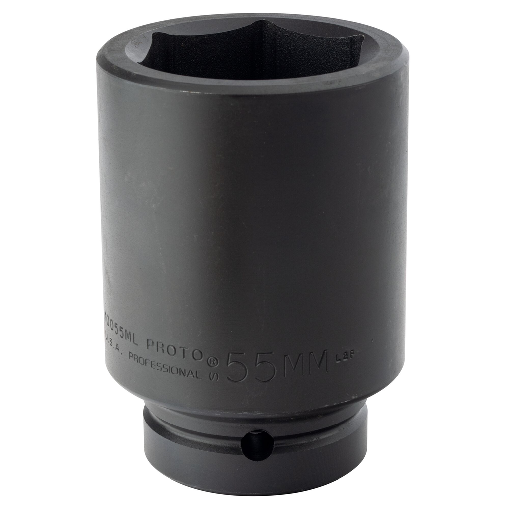 Proto® 1" Drive Deep Impact Socket 55 mm - 6 Point