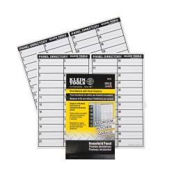 Klein Wire Markers-Household Electric Panel w/Directory
