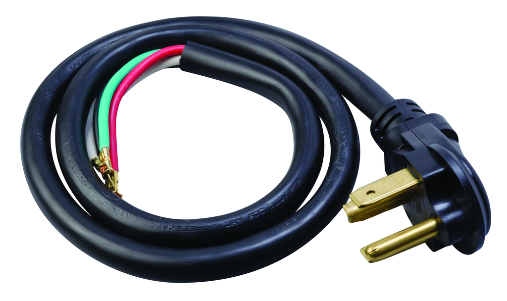 Southwire 4ft 10/4 SRDT Round Dryer Cord (Black) 6/BX