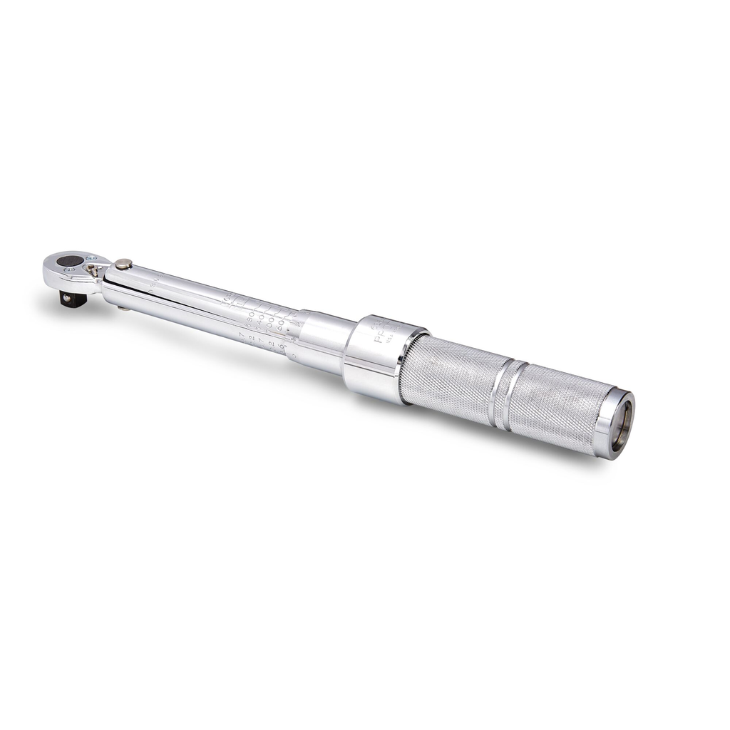 PROTO 3/8" Drive Ratcheting Head Micrometer Torque Wrench 40-200 In-Lbs