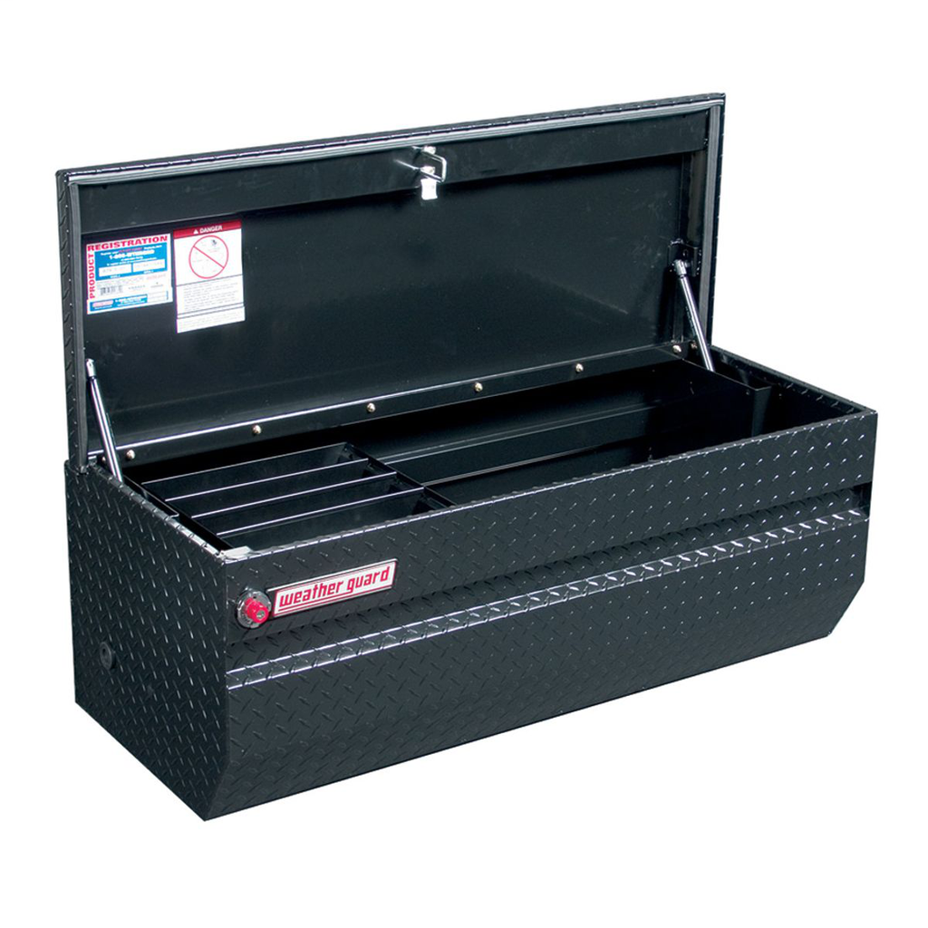 Weather Guard 47" Chest - Alum, Gloss Black Finish