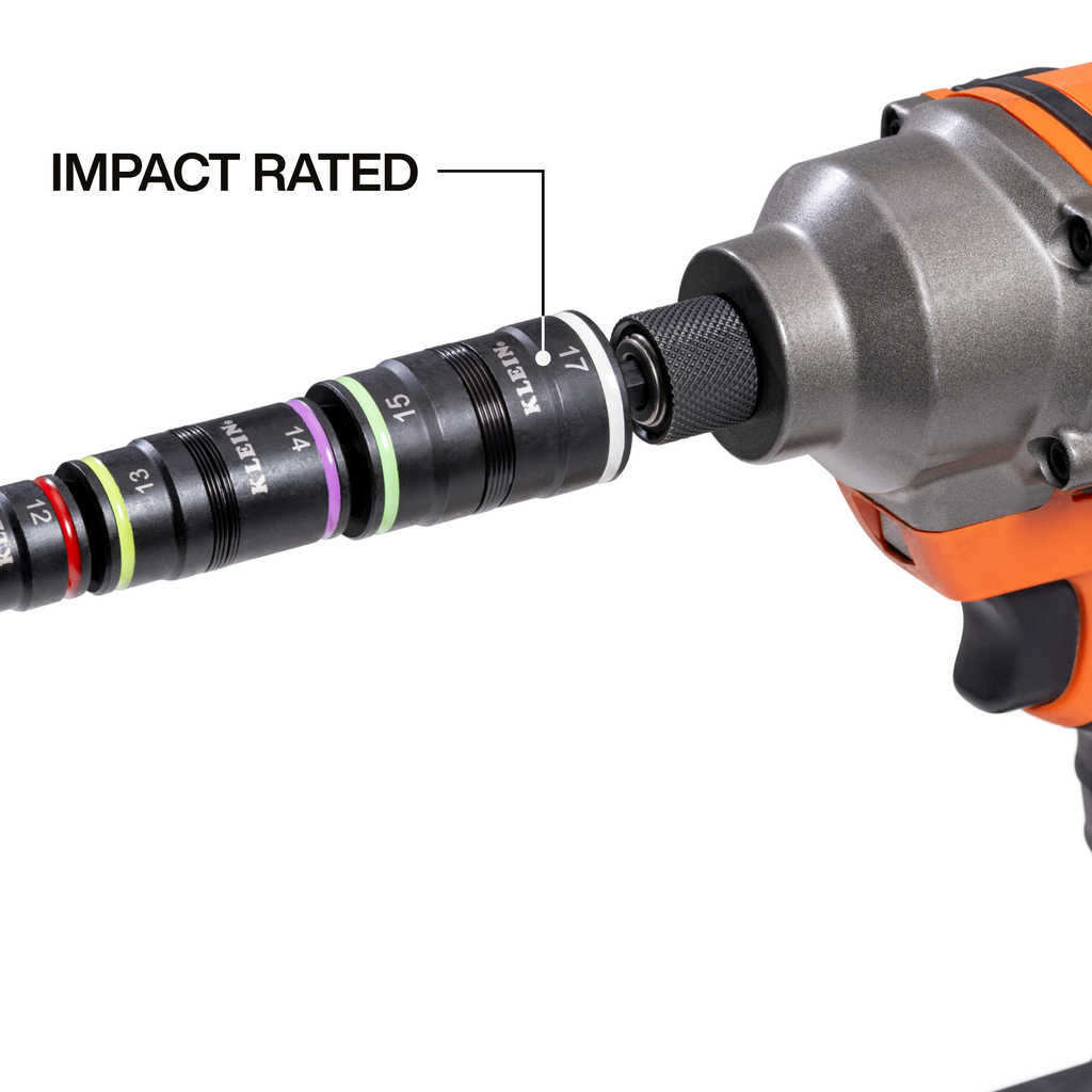 8-in-1 Metric Impact-Rated Flip Socket Set