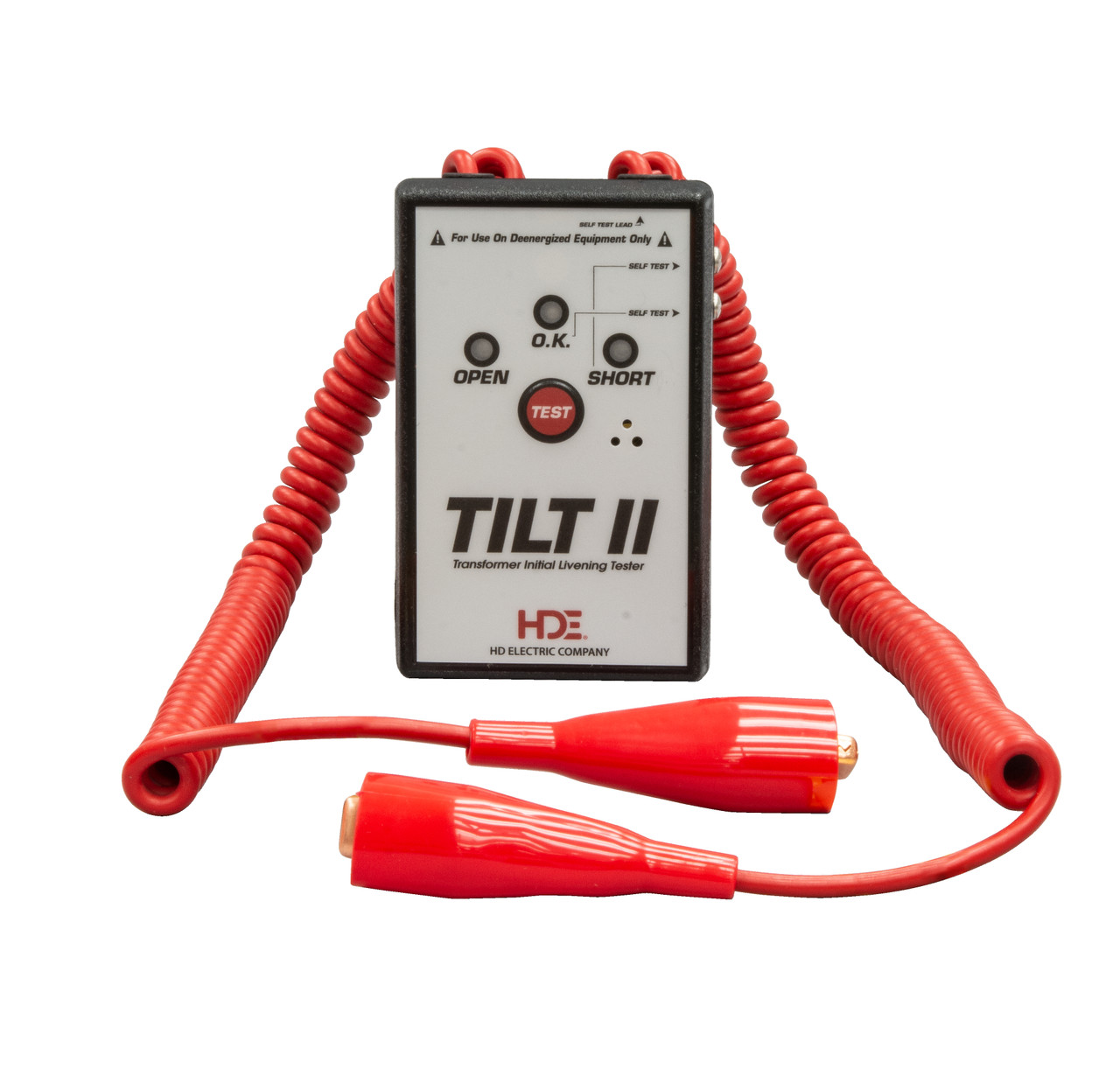 GREENLEE TILT Transformer Tester, Manual Self-Test