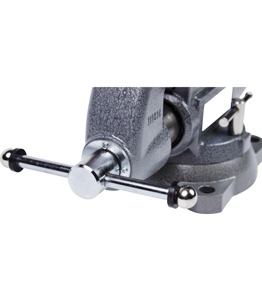 WILTON 1755, Tradesman 5-1/2" Round Channel Vise with Swivel Base