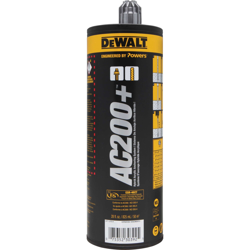 DEWALT Ac200+ 28 Oz (825Ml) 10-1 8/bx