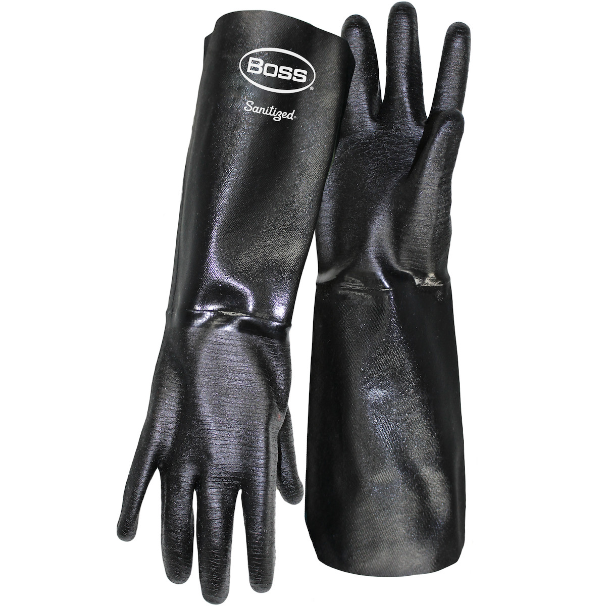 Chemguard+™ 1SN2539  Chemical Resistant, Size L, Black