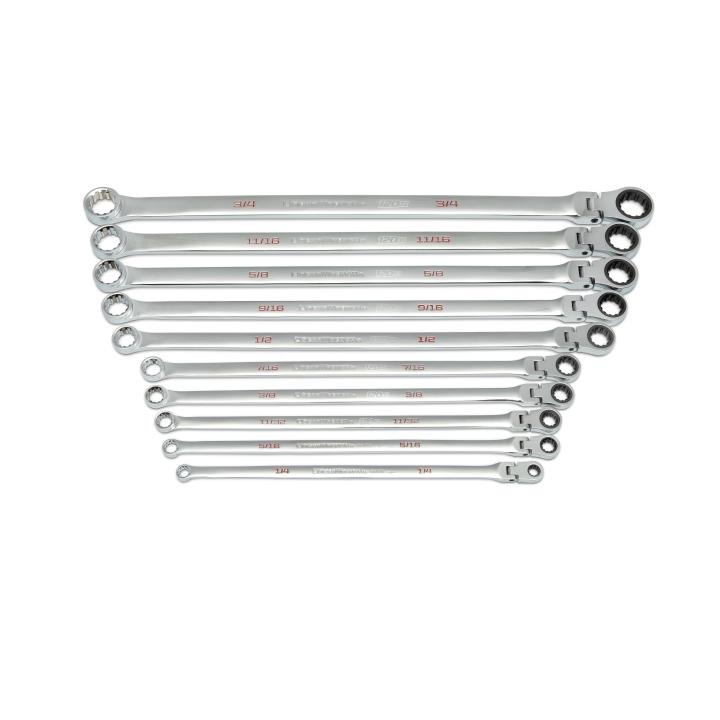 SET WR RAT XL DBLBOX FLEX 120XP SAE 10PC