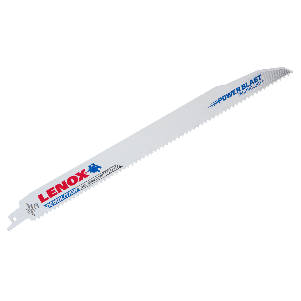 LENOX Demolition Reciprocating Saw Blade With Power Blast Technology, Bi-Metal, 12-Inch, 6 TPi, 25/Pk