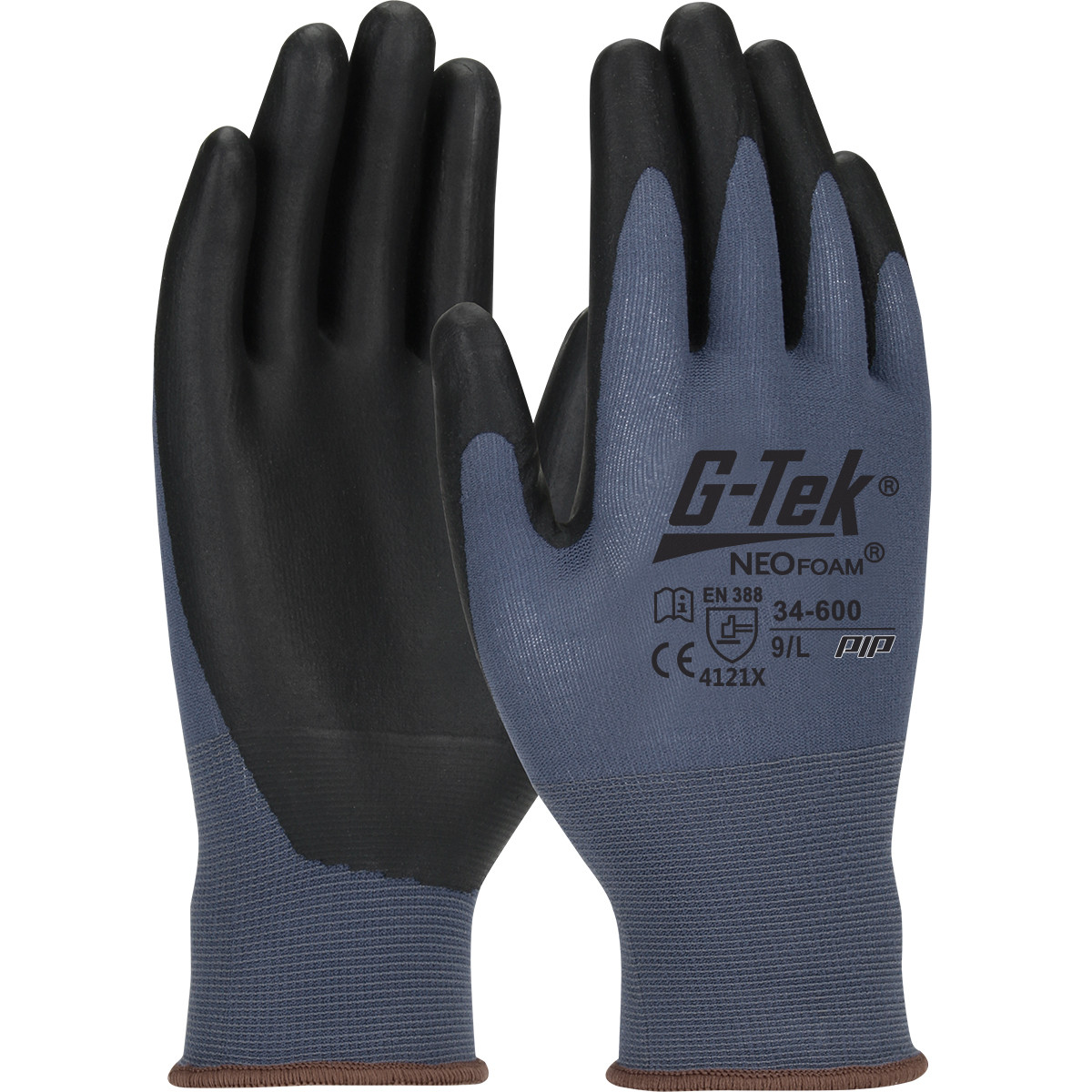 G-Tek® NeoFoam® 34-600  SeamlessGlove Coated, Size S, Blue