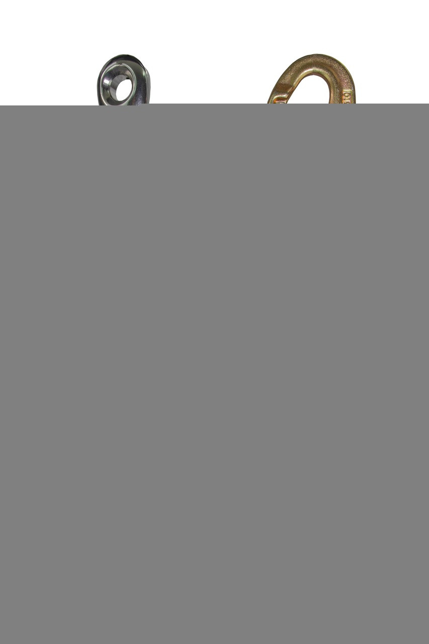 SafeWaze Latitude HD 9' Single Web SRL: Carabiner, Snap Hook