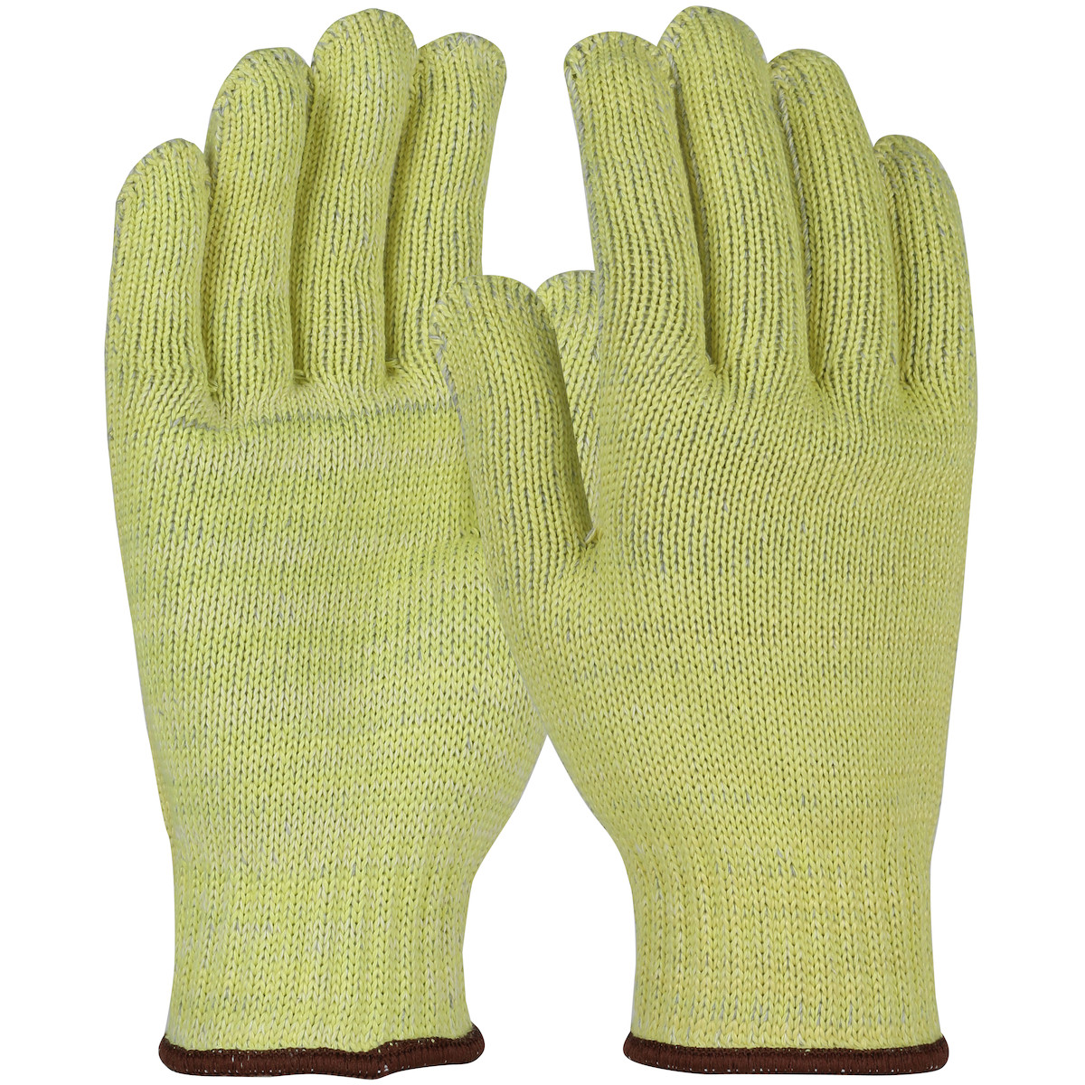 Kut Gard® MATA503 Heavy Weight Cut Resistant Gloves, Size L, Yellow, ANSI A9