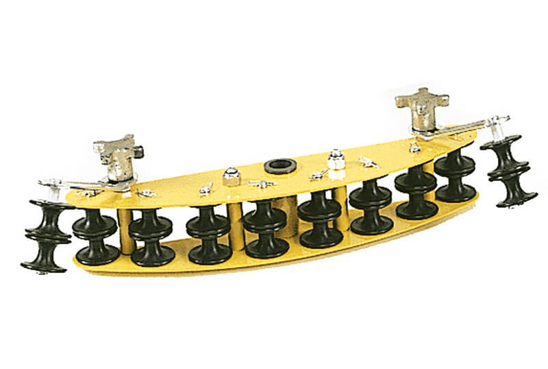 Jameson Corner Block - Dual, Nylon Roller, 60 Degree