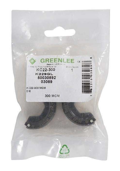 GREENLEE Die, 300 MCM (KC22)