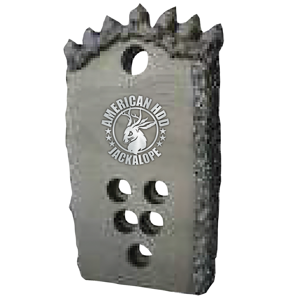 JACKALOPE® Paddle Bit Ditch Witch® Compatible 5-Hole  -- 12 MM, 3.5" Width, 3/4" Thick