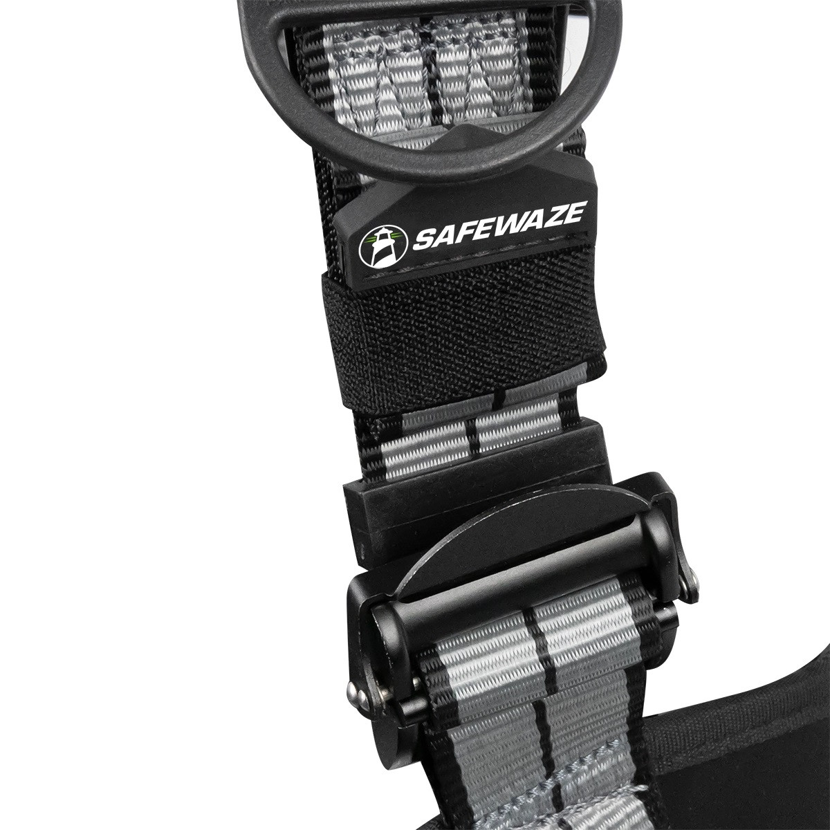 SAFEWAZE PRO+ Slate Construction Harness: Alu 3D, Alu QC Chest, Alu FD, Alu QC Legs (2X)