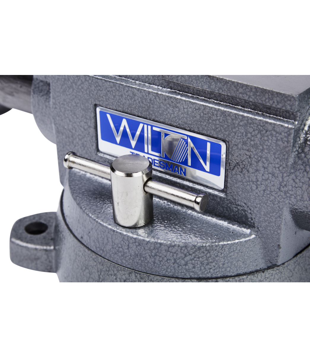 WILTON 1780A, Tradesman 8" Round Channel Vise with Swivel Base