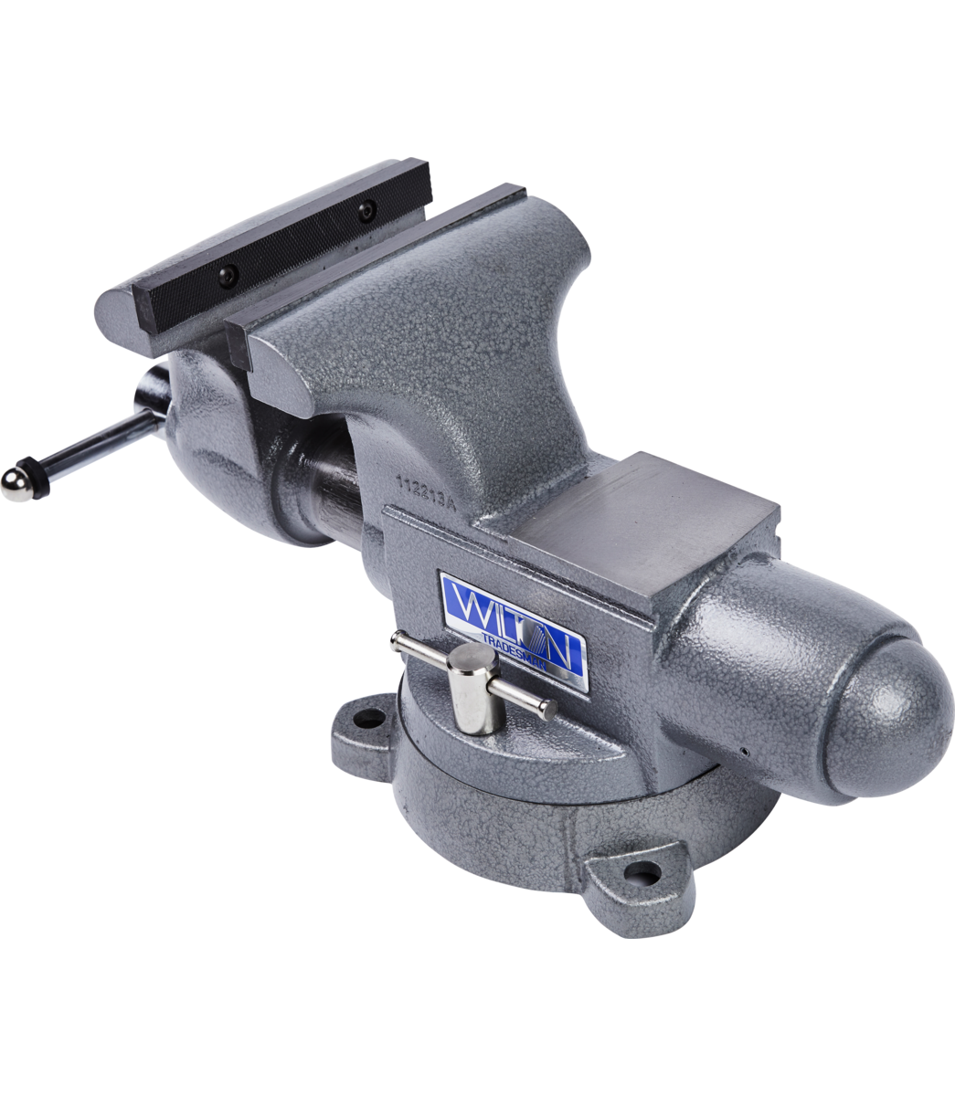 WILTON 1780A, Tradesman 8" Round Channel Vise with Swivel Base