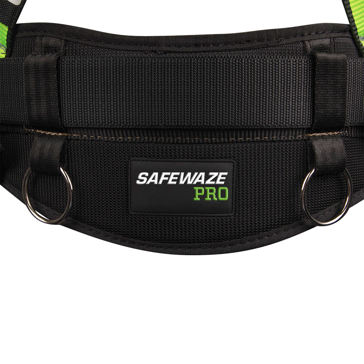 SafeWaze PRO Construction Harness: 3D, Dorsal Link, MB Chest, TB Legs, Fixed Waist Pad  (S)