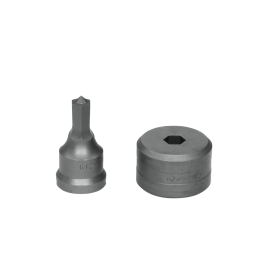 5/8IN HEX PUNCH & DIE SET WITH KEY-WAY, PDH5/8 (P/N ED9-PDH7/16)