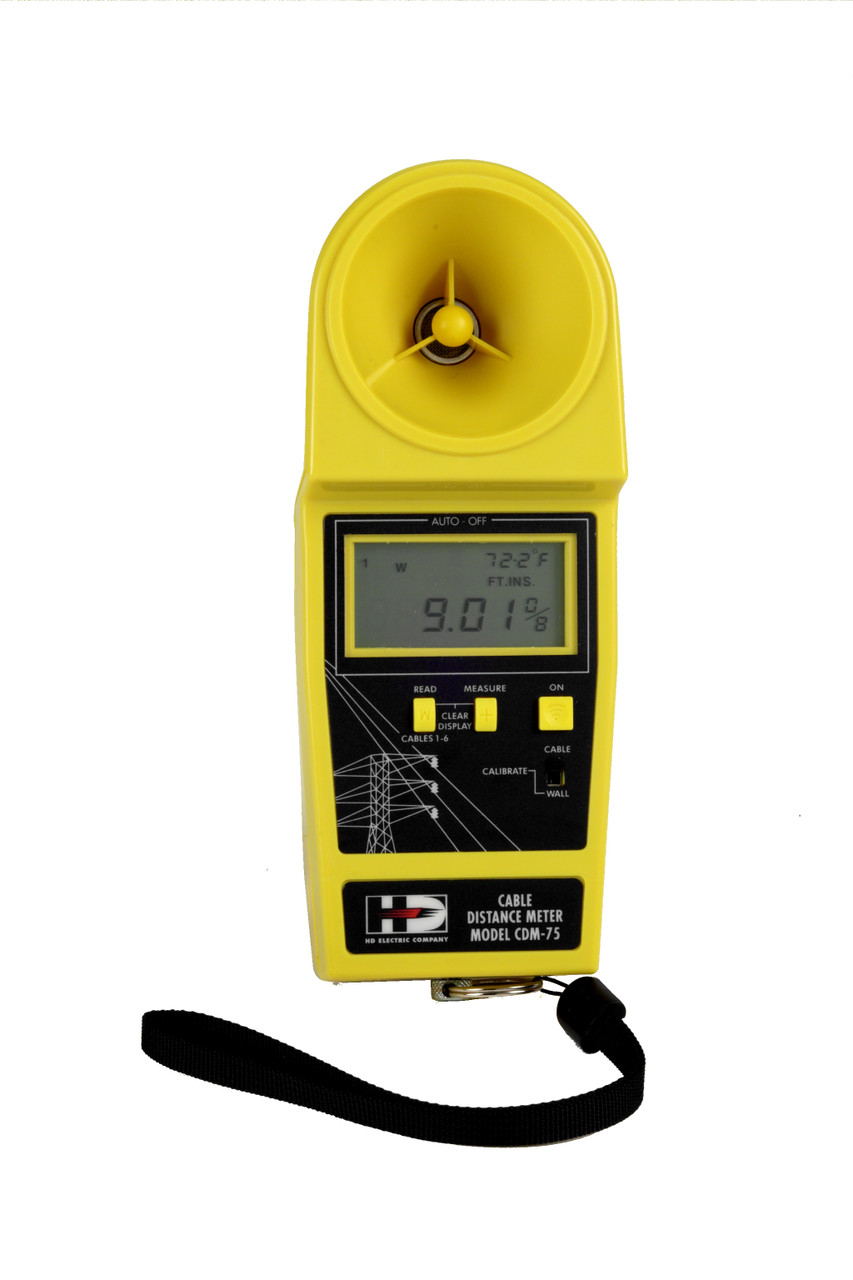 GREENLEE Cable Distance Meter, 50'