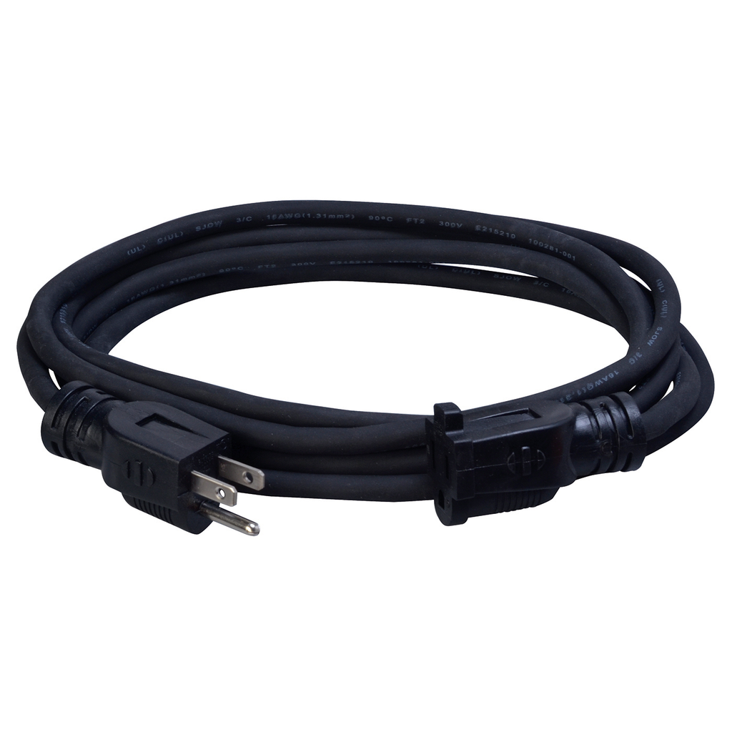Southwire EXTCORD, 16/3 SJOW 10' BLACK SW 24/BX