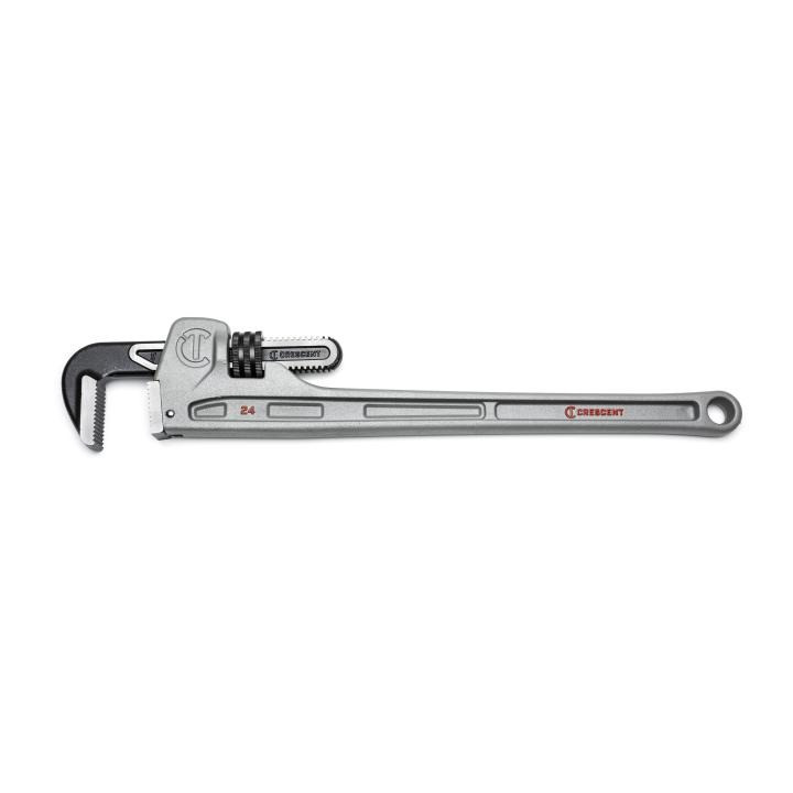 PIPE WRENCH,ALUMINUM,24"