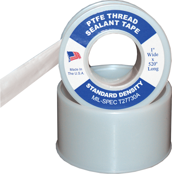 Electro-Tape 1/2" x 520 in USA Grade PTFE Pipe Thread Seal Tape 144/CS