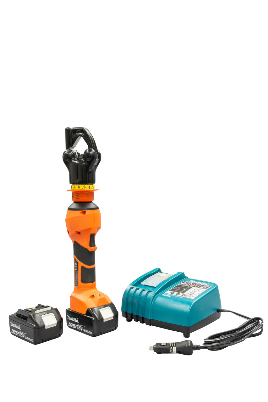 GREENLEE 6 Ton Insulated Crimper with 6ID Head and 12V Charger