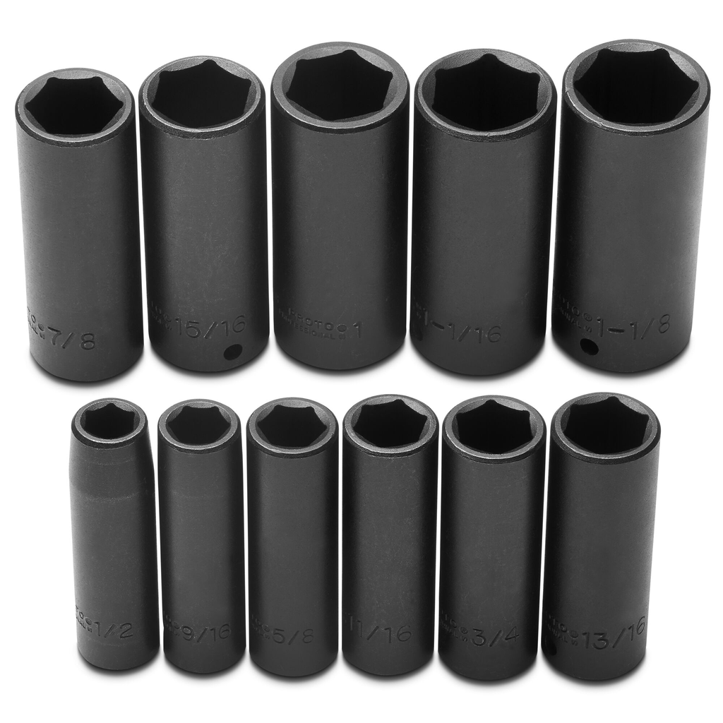 PROTO Set Skt Imp 1/2Dr 11Pc De