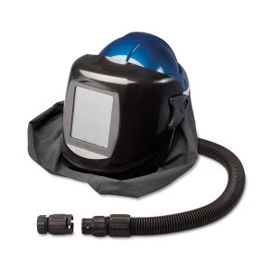Allegro Deluxe SAR Shield & Welding Helmet w/ High Pressure Temperature Controller (Hansen Fitting), #10 Lens