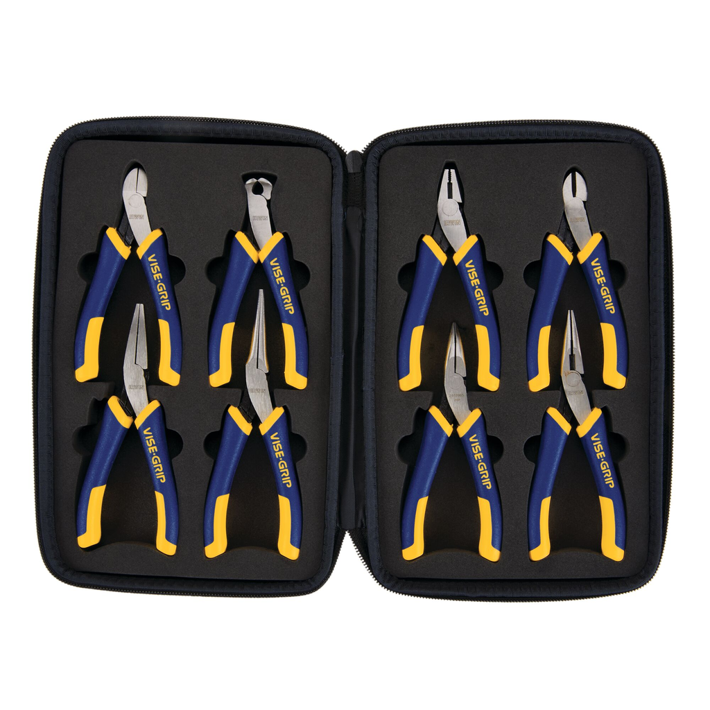IRWIN MINI PROPLIERS 8PC SET W/CASE
