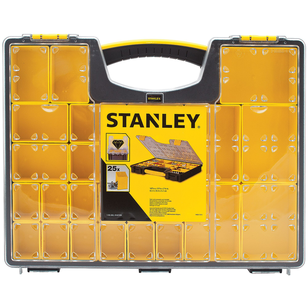STANLEY® SHALLOW ORGANIZER PROFESSIONAL - 25 COMPARTMENTS