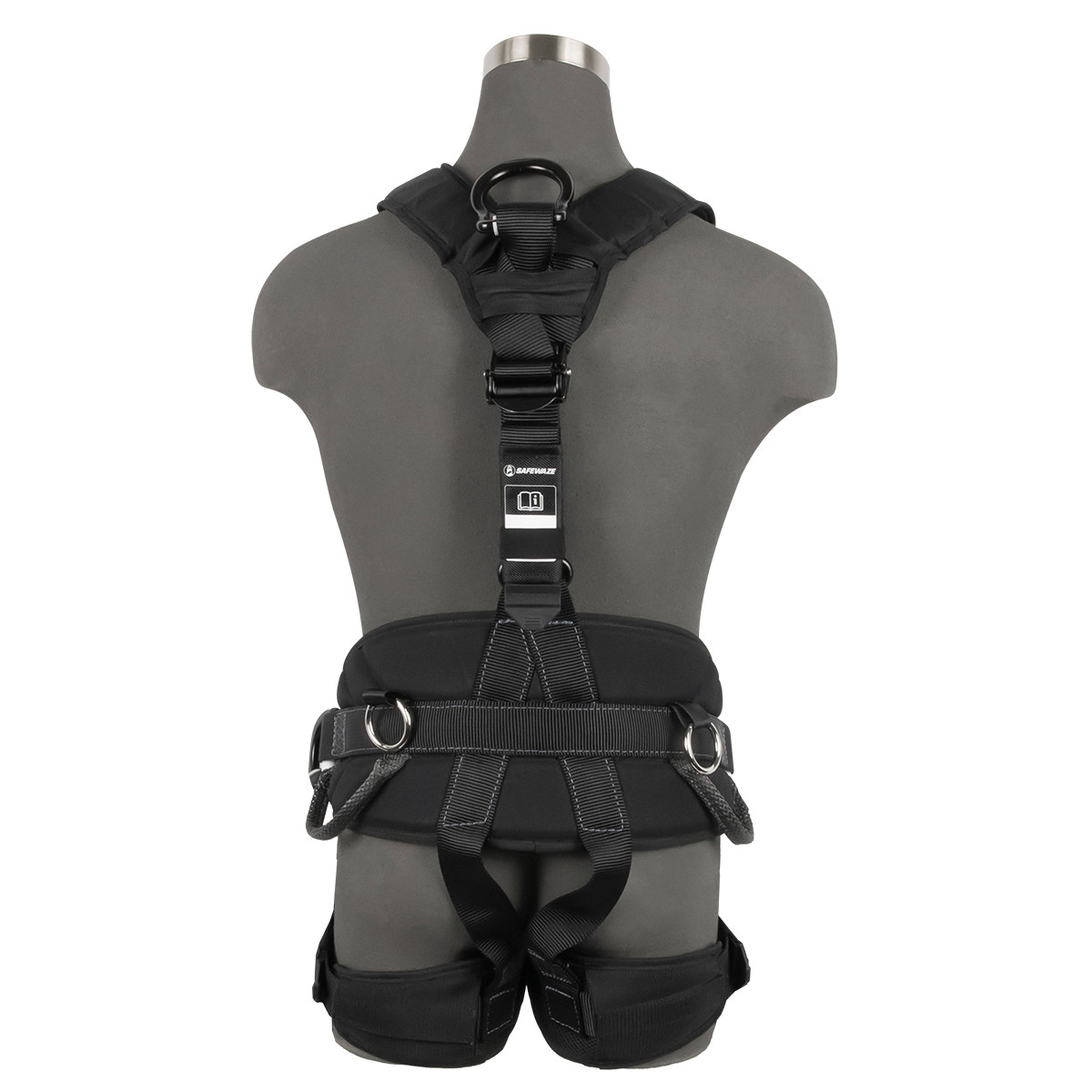 SafeWaze Wind & Tower Harness: 5D, QC Legs  (S/M)