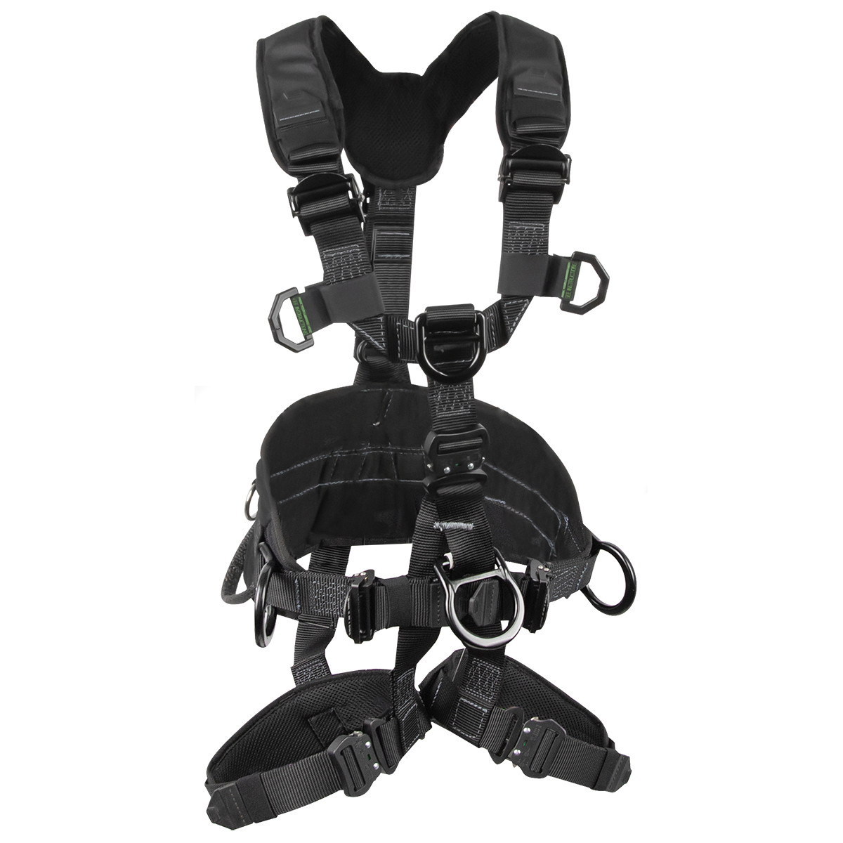 SafeWaze Wind & Tower Harness: 5D, QC Legs  (S/M)