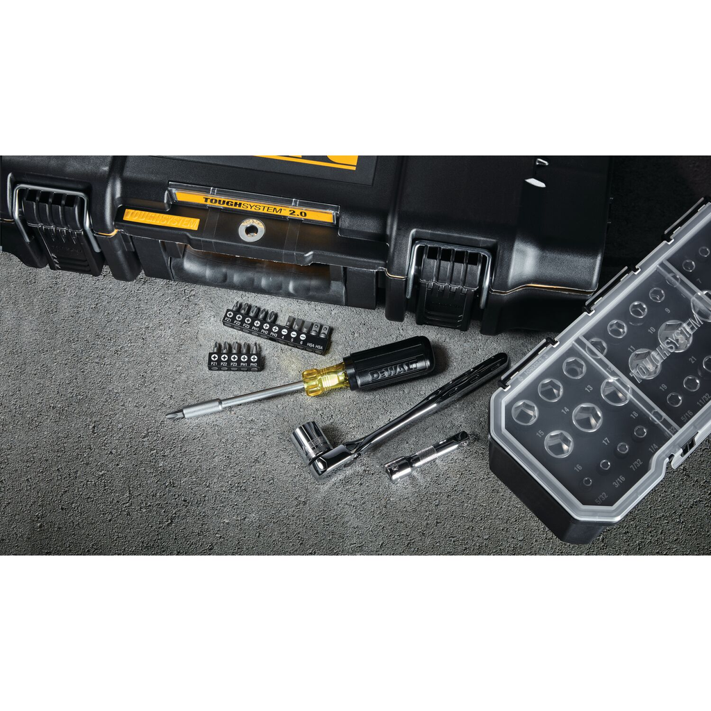DEWALT 53PC MTS & TOUGH SYSTEMS STORAGE