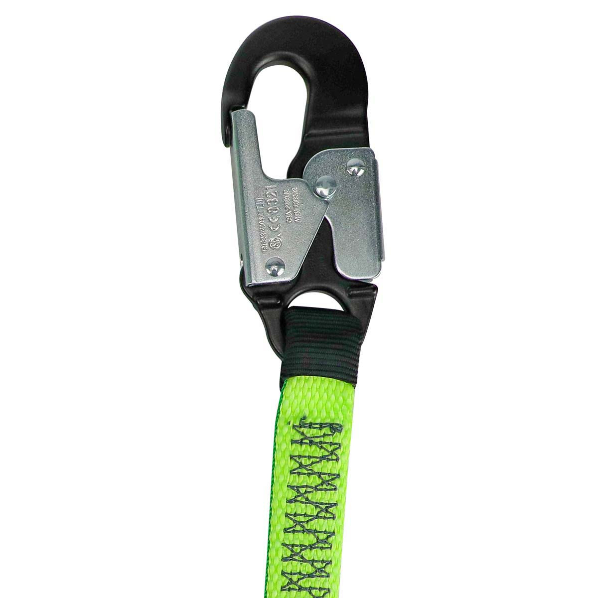 SafeWaze 37" Tie-Back Leg: SL, Alu Snap Hook