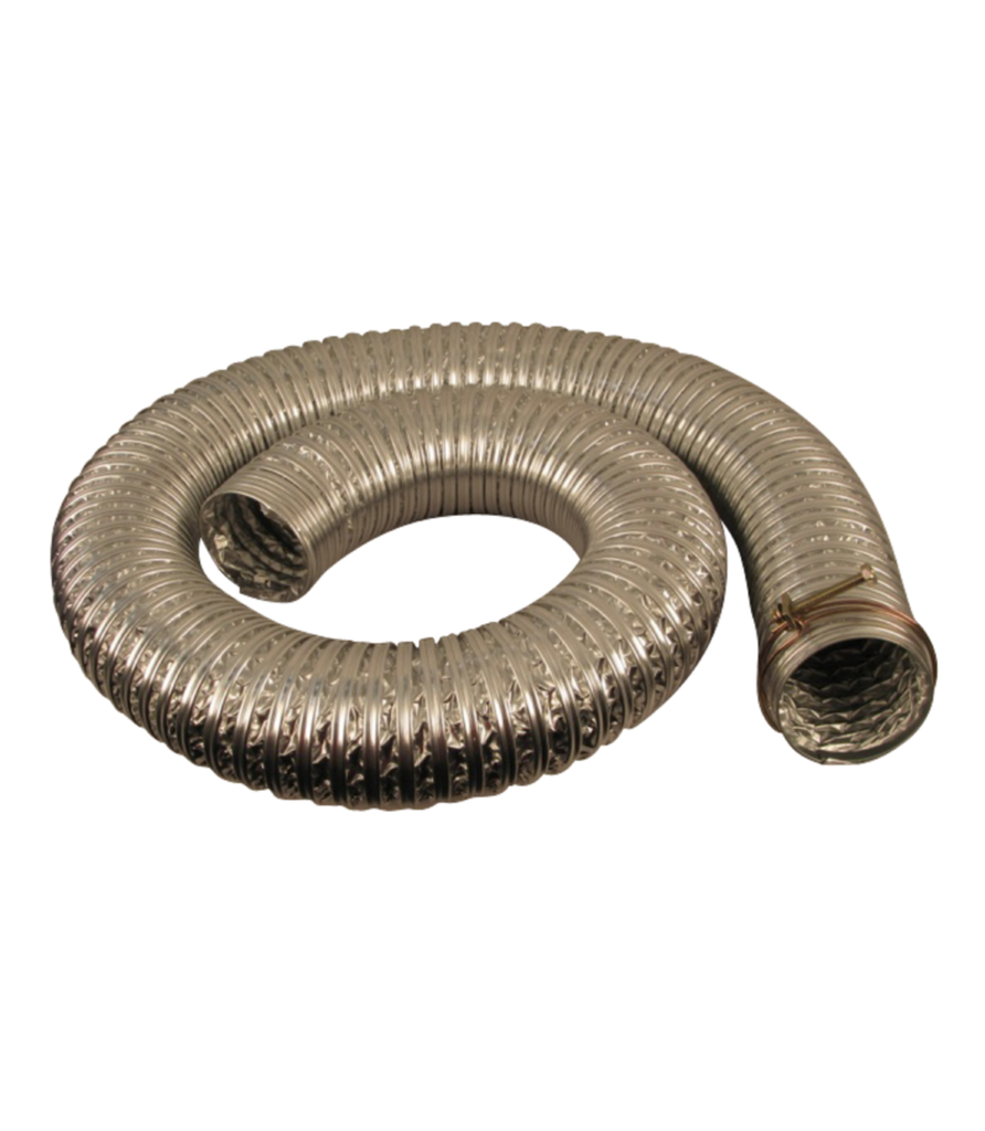 8', 4" Diameter Heat Resistant Hose (130 Degrees)
